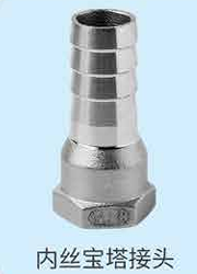 304/316 Stainless Steel Female Thread Barb Hose Connector