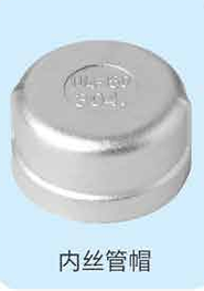 304/316 Stainless Steel Female Thread Pipe Cap