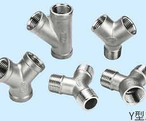 304/316 Stainless Steel Y-Type Tee